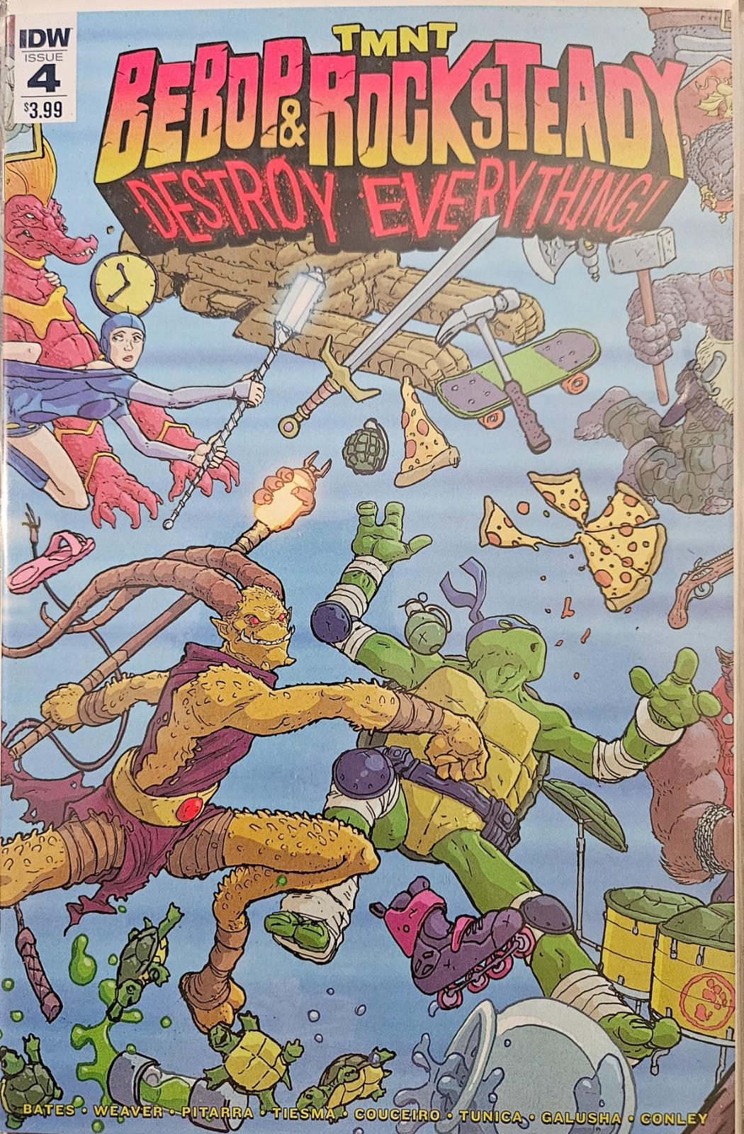Teenage Mutant Ninja Turtles: Bebop & Rocksteady Destroy Everything #4 (2016) Comic Books Teenage Mutant Ninja Turtles: Bebop & Rocksteady Destroy Everything