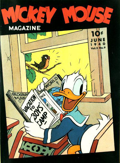 Mickey Mouse Magazine #9 57 (1940) Comic Books Mickey Mouse Magazine