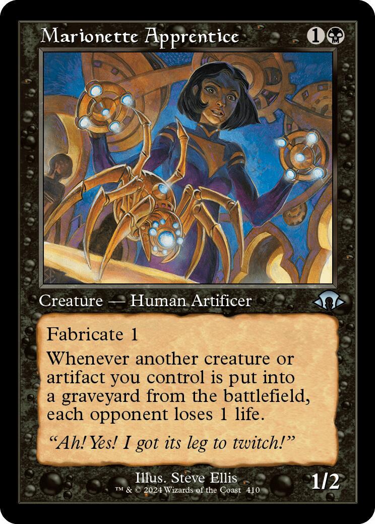Marionette Apprentice #410 Magic Modern Horizons 3