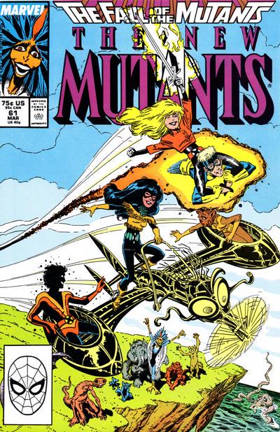 New Mutants #61 (1988) Comic Books New Mutants