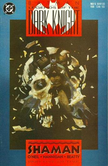 Batman: Legends of the Dark Knight #5 (1990) Cover Art