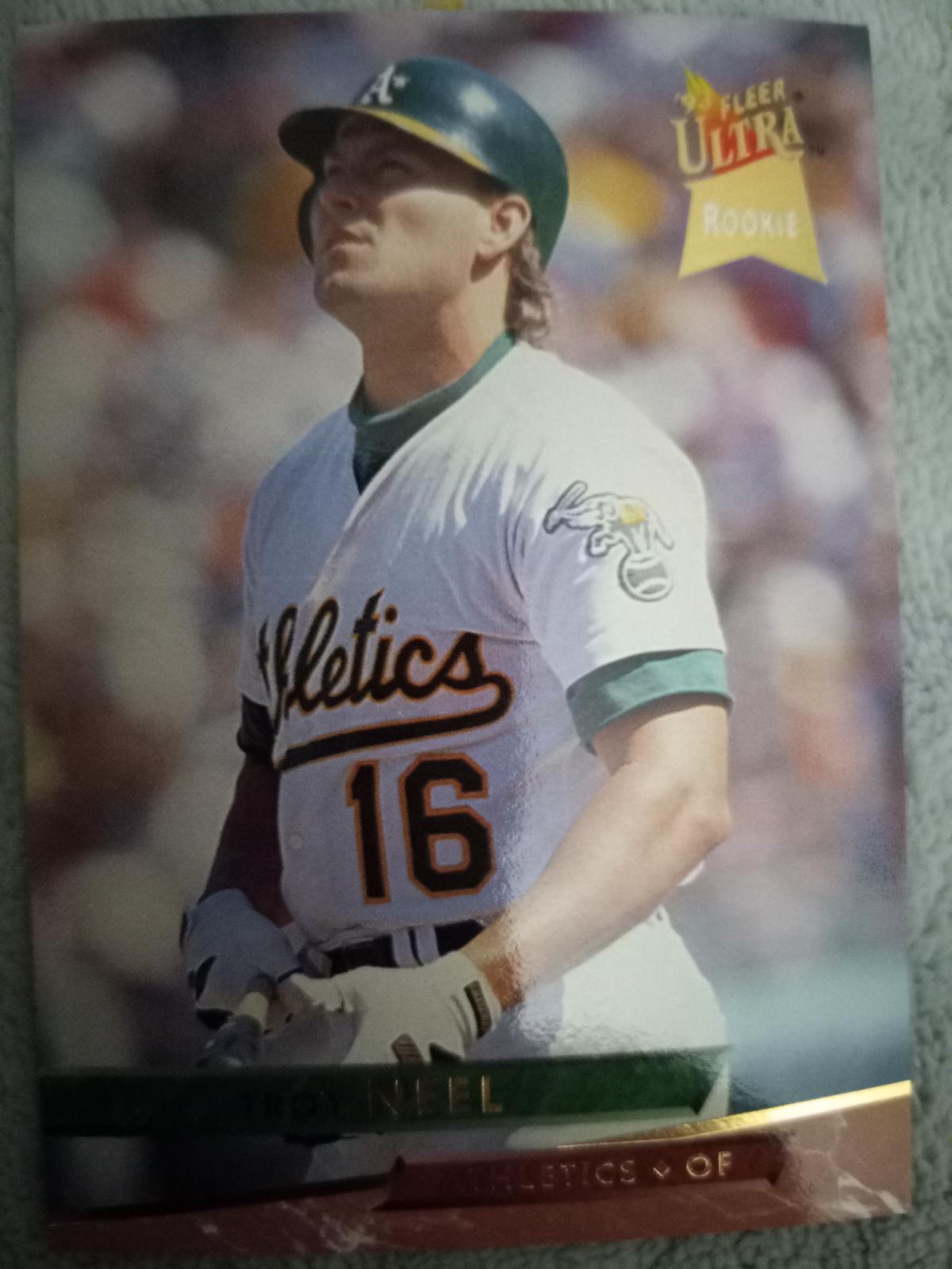 Troy Neel #260 Baseball Cards 1993 Ultra