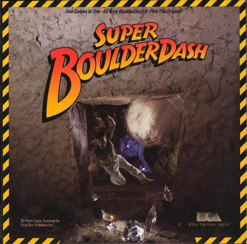 Super Boulder Dash Atari 400