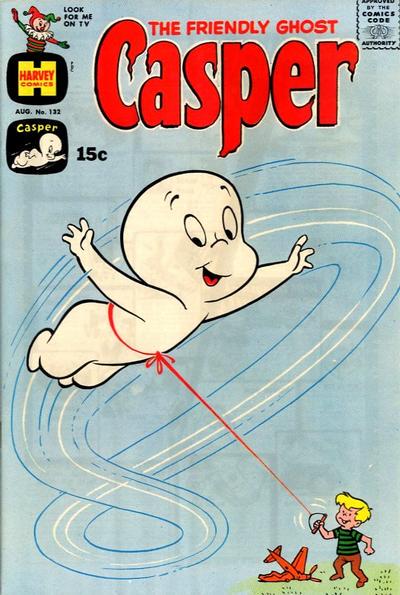 The Friendly Ghost, Casper #132 (1969) Comic Books Casper The Friendly Ghost