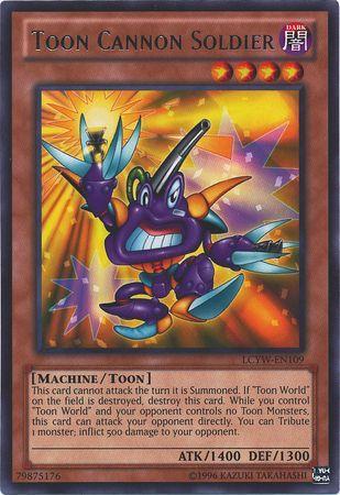 Toon Cannon Soldier LCYW-EN109 YuGiOh Legendary Collection 3: Yugi's World Mega Pack