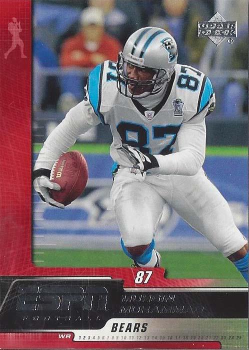 Muhsin Muhammad #17 2005 Upper Deck Espn Football