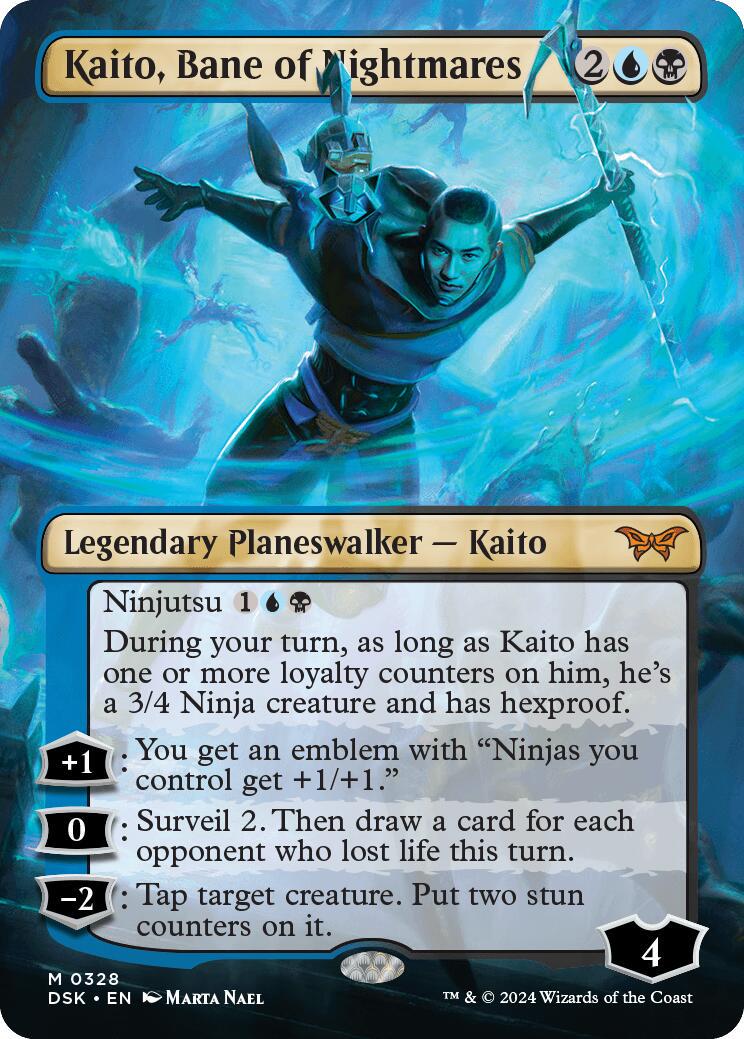 Kaito, Bane of Nightmares #328 Magic Duskmourn: House of Horror