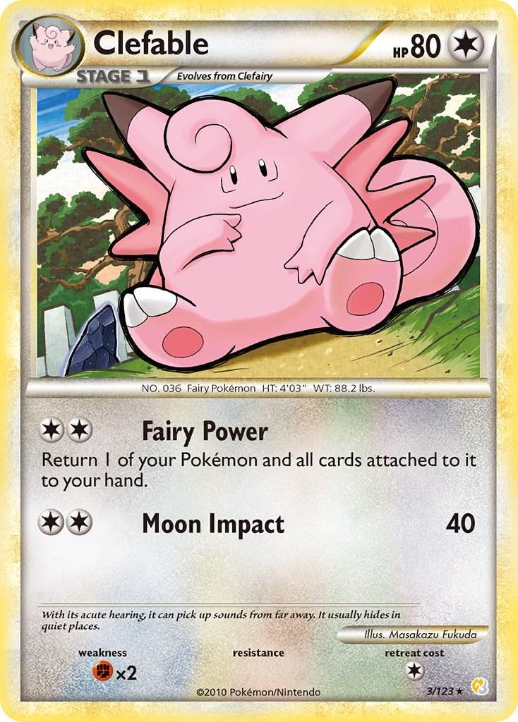 Clefable #3 Pokemon HeartGold & SoulSilver