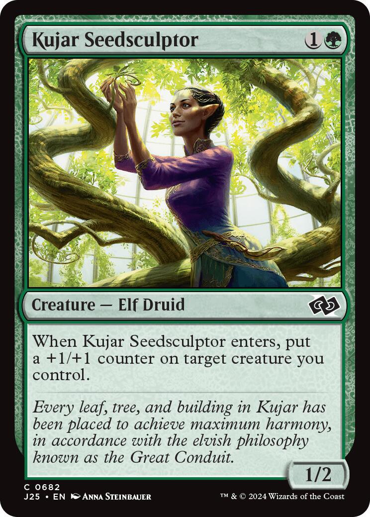 Kujar Seedsculptor #682 Magic Foundations Jumpstart