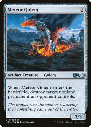 Meteor Golem Magic Core Set 2019