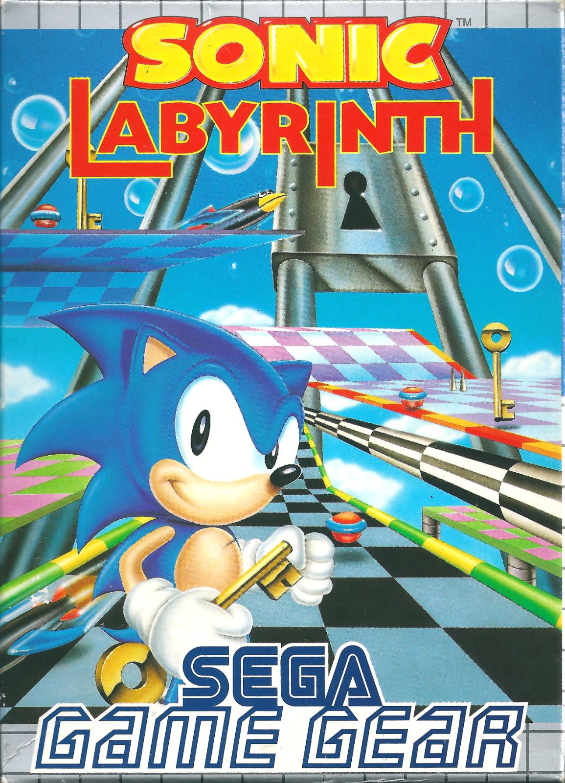Sonic Labyrinth PAL Sega Game Gear