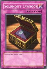 Solomon's Lawbook [1st Edition] PSV-013 YuGiOh Pharaoh's Servant Prices