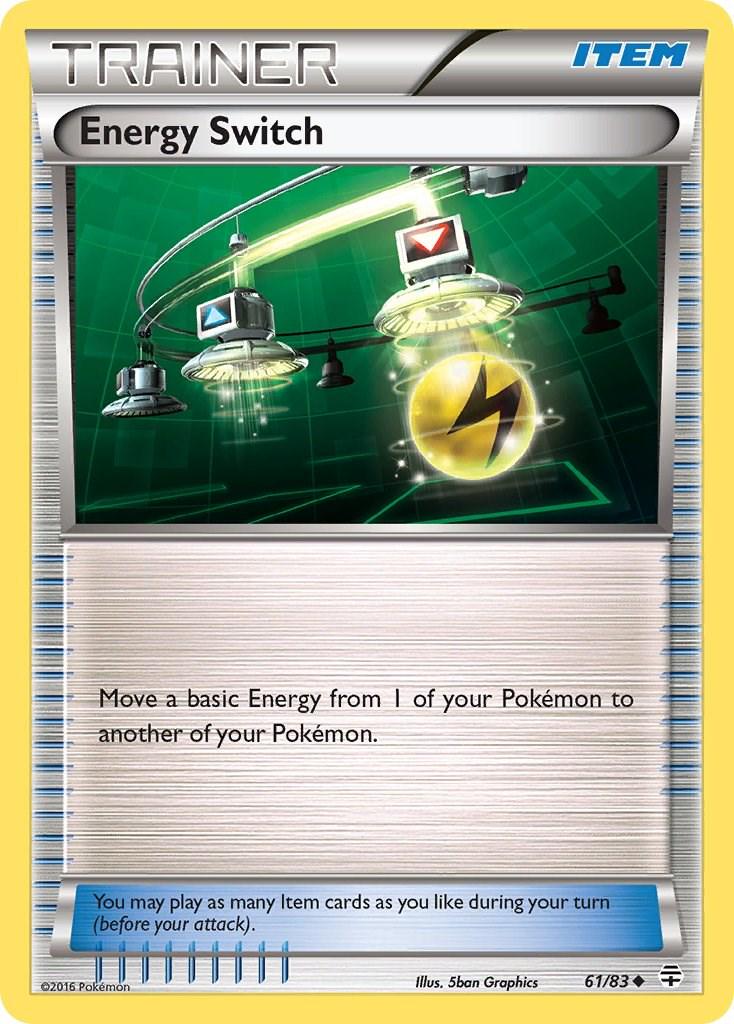 Energy Switch #61 Pokemon Generations
