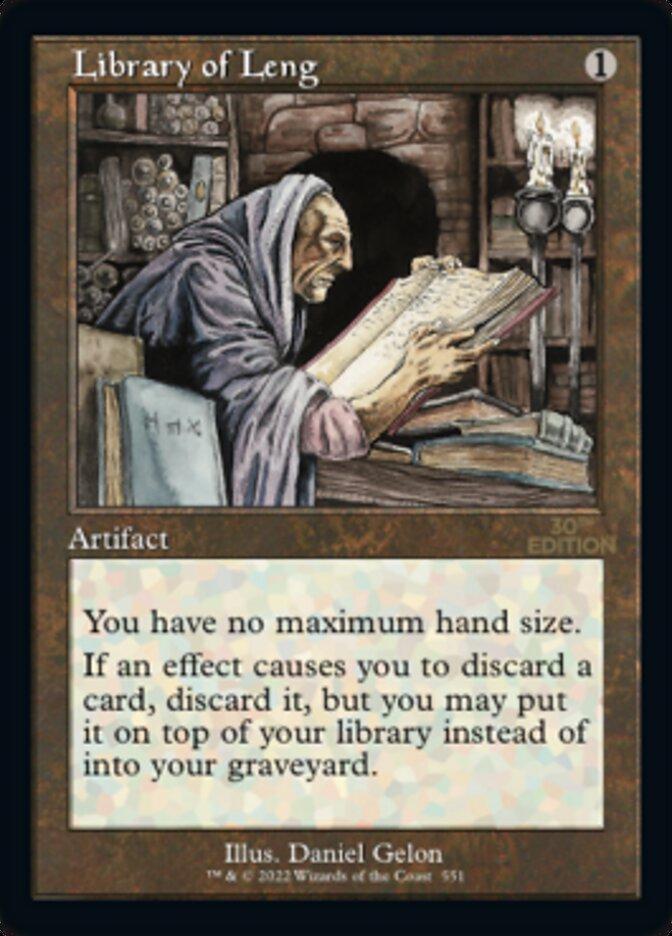 Library of Leng #551 Magic 30th Anniversary