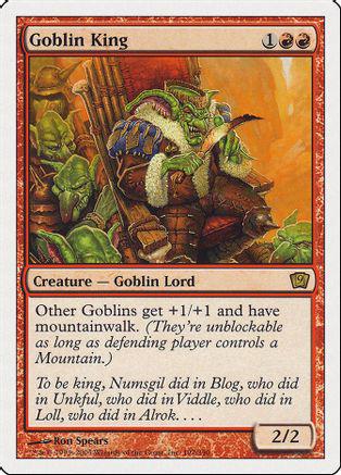 Goblin King Magic 9th Edition
