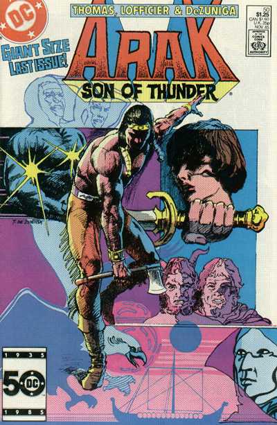 Arak / Son of Thunder #50 (1985) Comic Books Arak / Son of Thunder