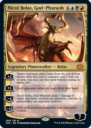 Nicol Bolas, God-Pharaoh #260 Magic Double Masters 2022