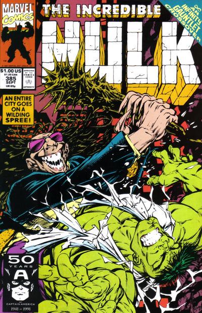 The Incredible Hulk #385 (1991) Comic Books Incredible Hulk