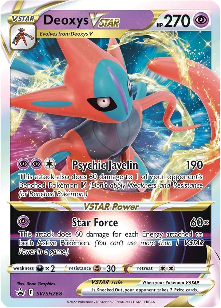Deoxys VSTAR #SWSH268 Pokemon Promo