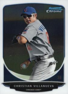 Christian Villanueva #186 2013 Bowman Chrome Mini Baseball