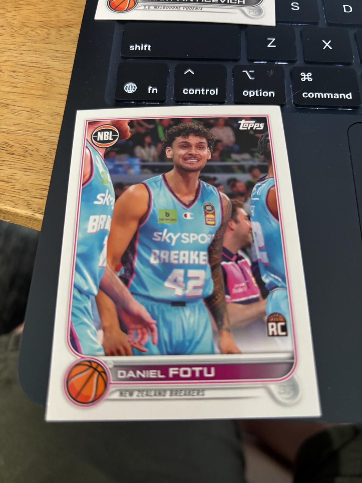 Daniel Fotu #54 2022 Topps National Basketball League
