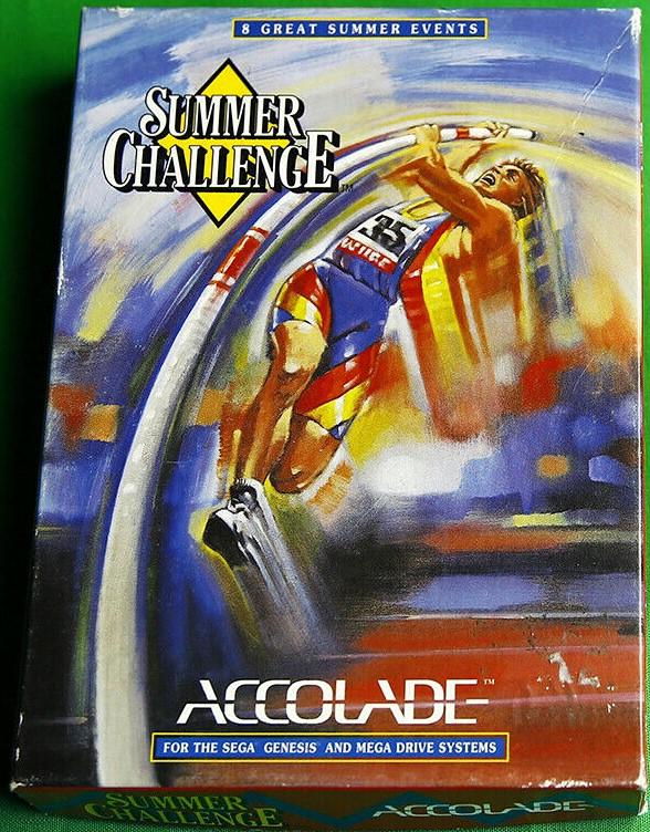 Summer Challenge PAL Sega Mega Drive
