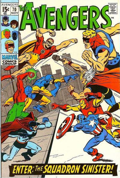 Avengers #70 (1969) Comic Books Avengers