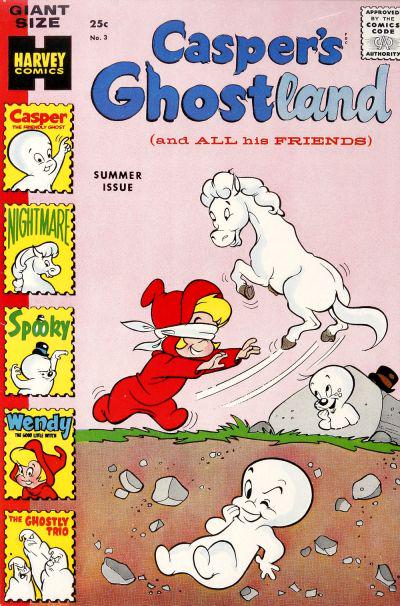 Casper's Ghostland #3 (1959) Comic Books Casper's Ghostland