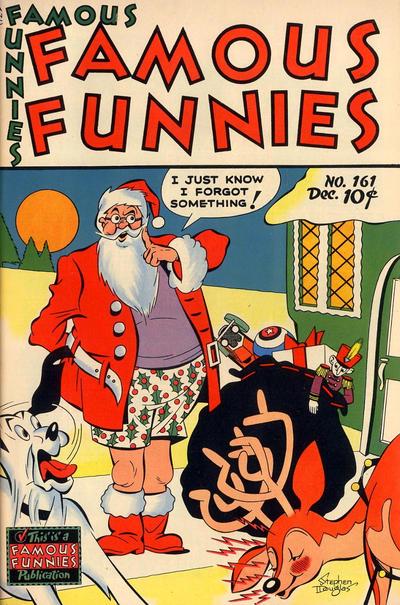 Famous Funnies #161 (1947) Comic Books Famous Funnies
