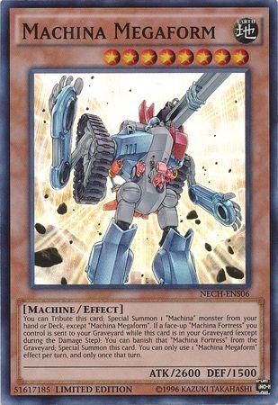 Machina Megaform NECH-ENS06 YuGiOh The New Challengers Super Edition