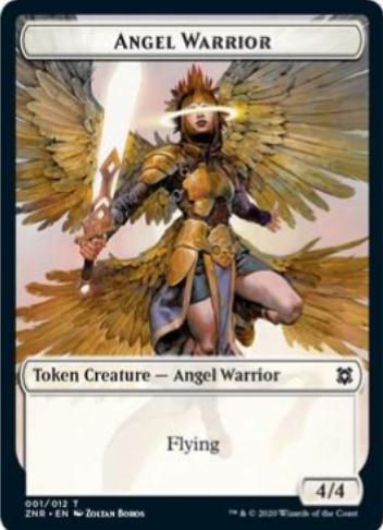 Tap to enlarge Angel Warrior – Token, Magic Zendikar Rising
