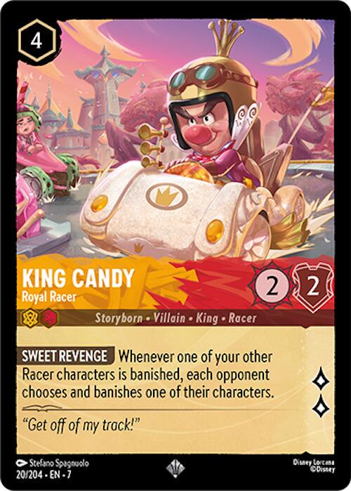 King Candy - Royal Racer #20 Lorcana Archazia's Island