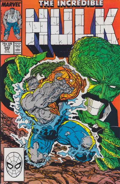 The Incredible Hulk #342 (1988) Comic Books Incredible Hulk