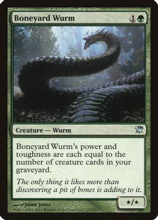 Boneyard Wurm Magic Innistrad