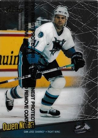 Owen Nolan #23 Hockey Cards 1998 Finest