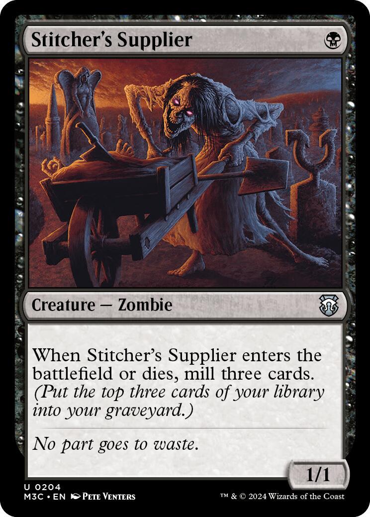 Stitcher's Supplier #204 Magic Modern Horizons 3 Commander