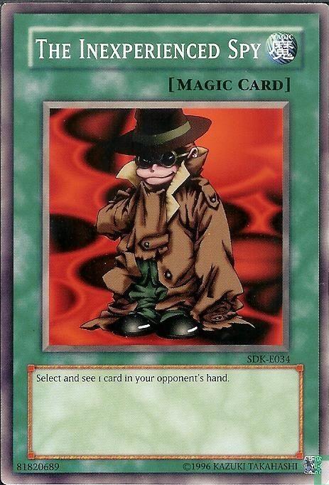 The Inexperienced Spy SDK-E034 YuGiOh Starter Deck: Kaiba