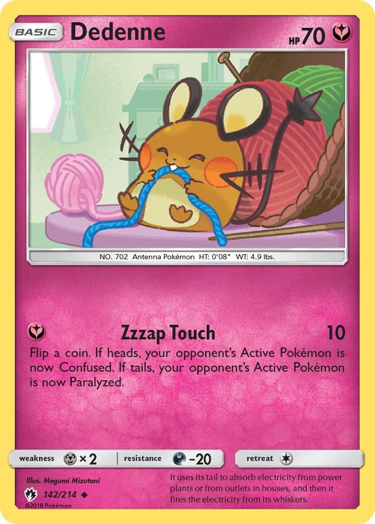 Dedenne #142 Pokemon Lost Thunder