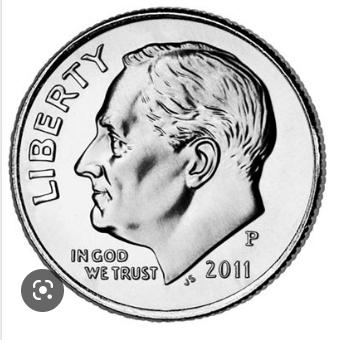 2011 P Coins Roosevelt Dime