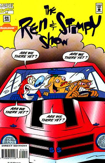 Ren & Stimpy Show #26 (1995) Cover Art