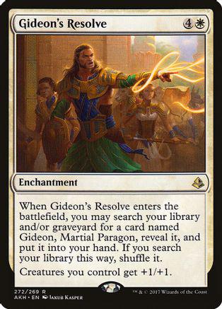 Gideon's Resolve Magic Amonkhet