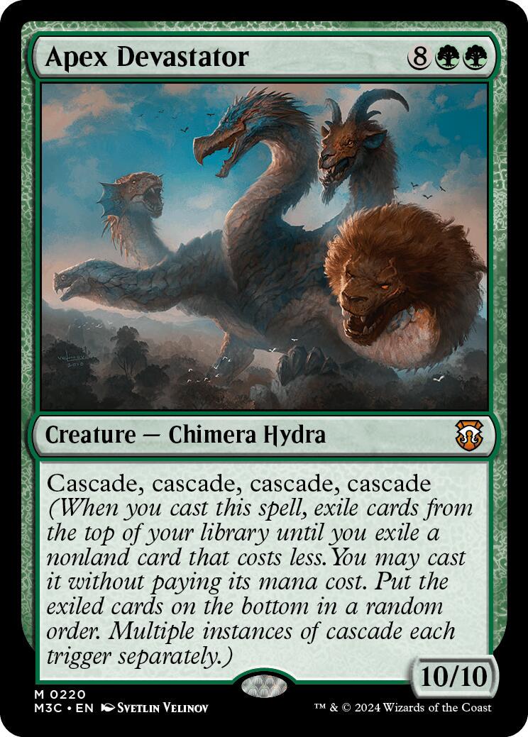 Apex Devastator #220 Magic Modern Horizons 3 Commander