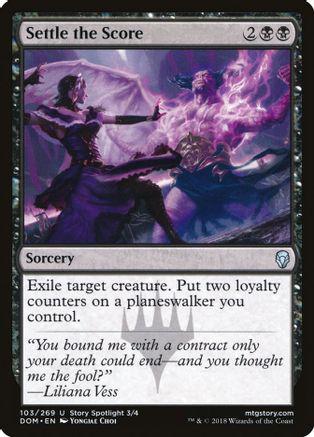 Settle the Score Magic Dominaria