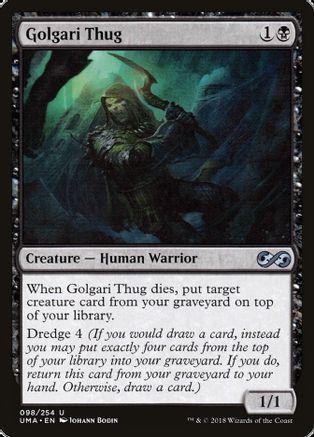 Golgari Thug Magic Ultimate Masters