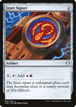 Izzet Signet Magic Commander 2020