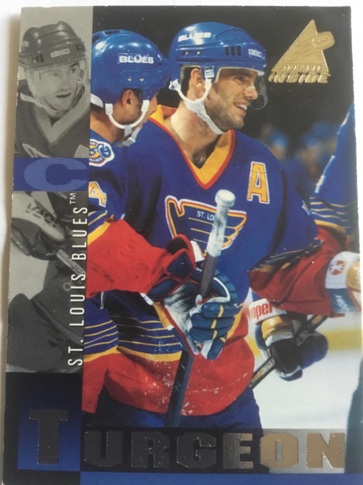 Pierre Turgeon #122 Hockey Cards 1997 Pinnacle Inside