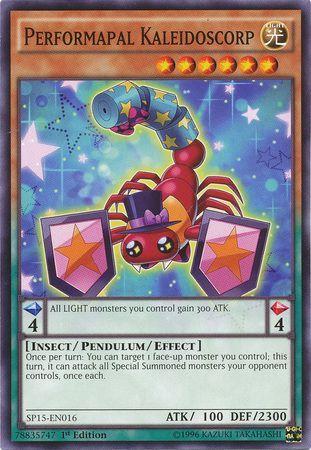 Performapal Kaleidoscorp SP15-EN016 YuGiOh Star Pack ARC-V