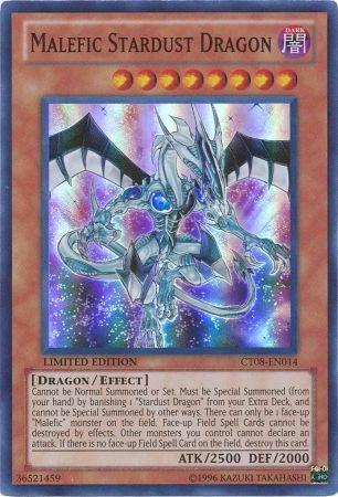 Malefic Stardust Dragon CT08-EN014 YuGiOh Collectible Tins 2011