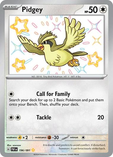 Pidgey #196 Cover Art