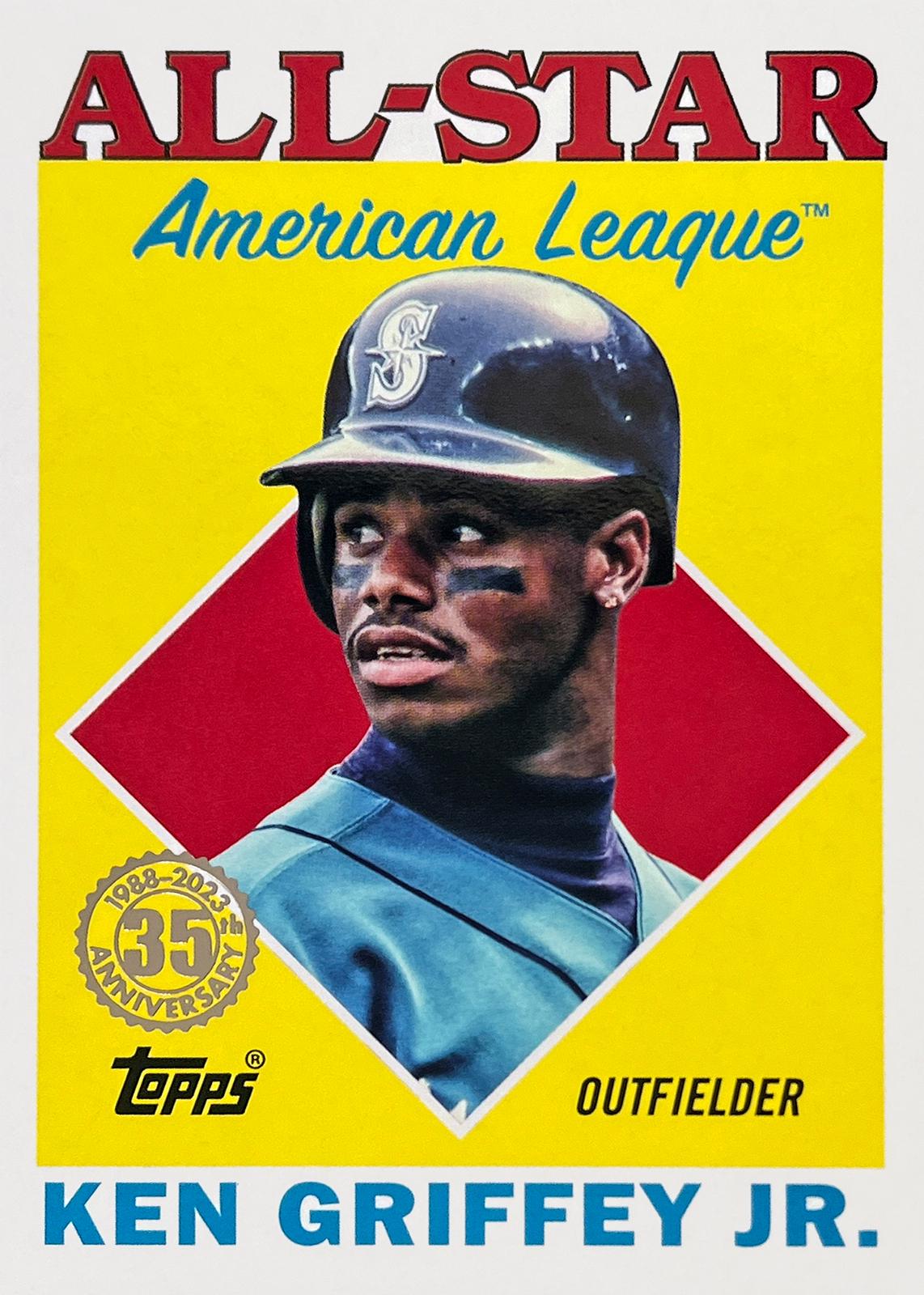 Ken Griffey Jr. #88AS-40 Baseball Cards 2023 Topps 1988 All Star